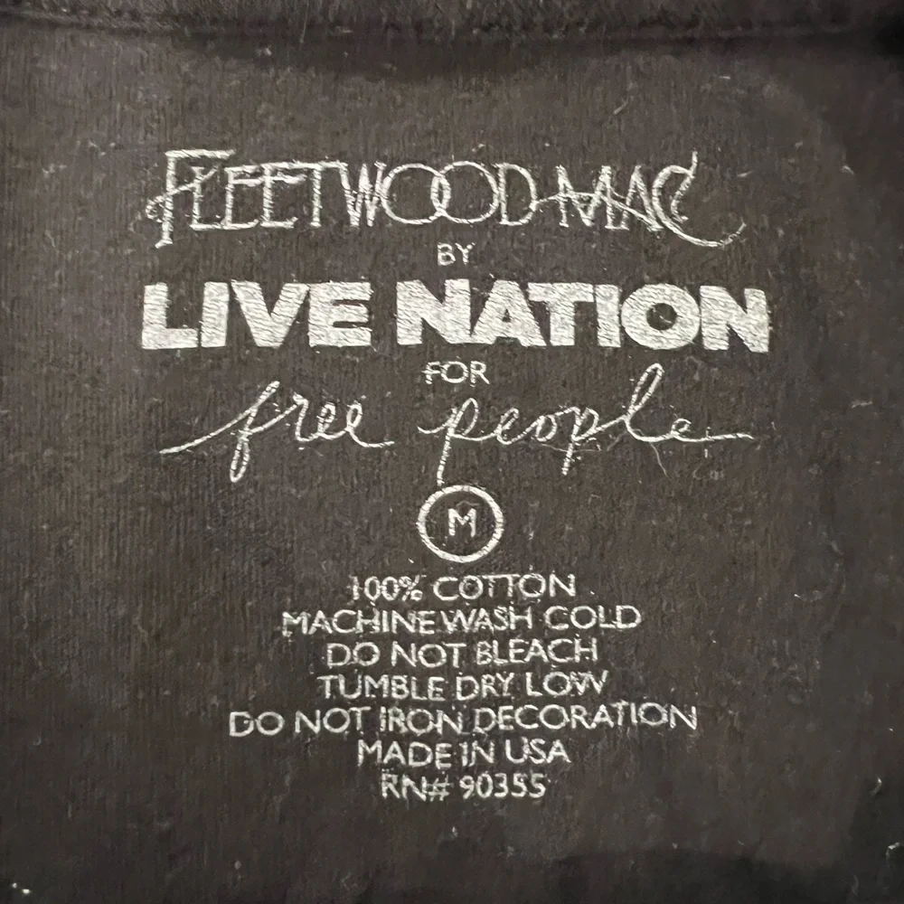FREE PEOPLE X LIVE NATION FLEETWOOD MAC RUMOURS DANCING TEE - Picture 5 of 6